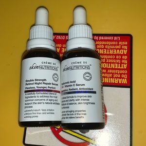 Skincare bundle serums vitamin c hyaluronic acid retinol 1 oz new